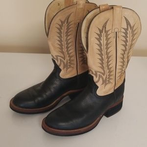 Tony Lama Black Western Boots